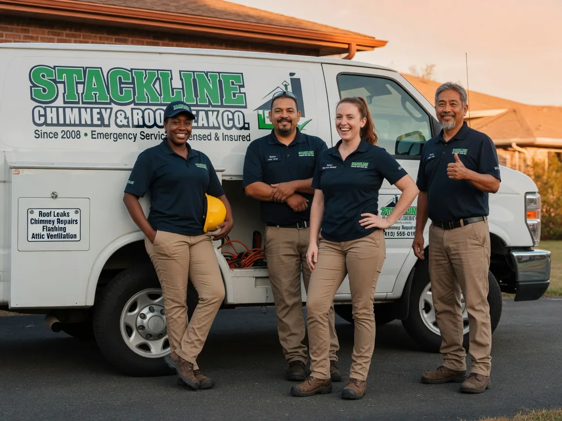 Chimney flashing repair company in Middlefield, CT